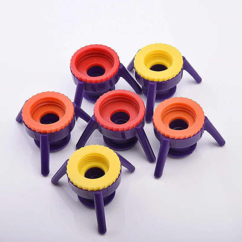 Inverted Bottle Cap 3-Pack – Leakproof Refill Caps for Kitchen & Bathroom Bottles