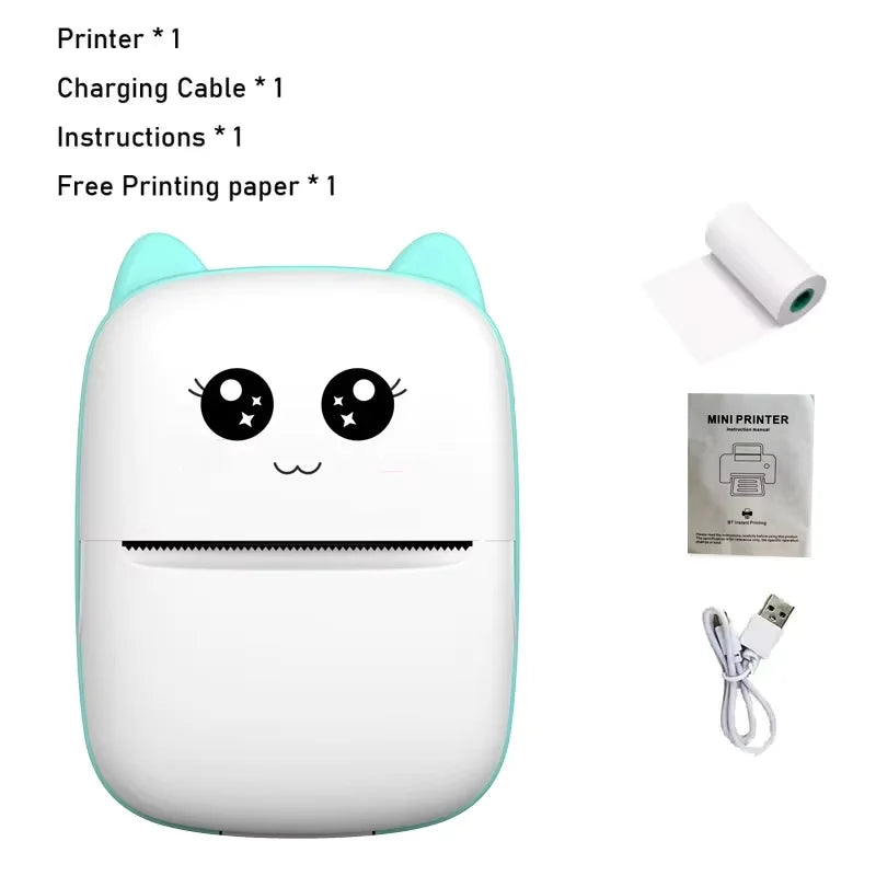 Mini Portable Thermal Printer for Android/iOS