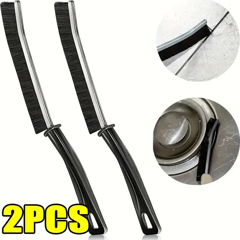 Hard-Bristled Crevice Cleaning Brush