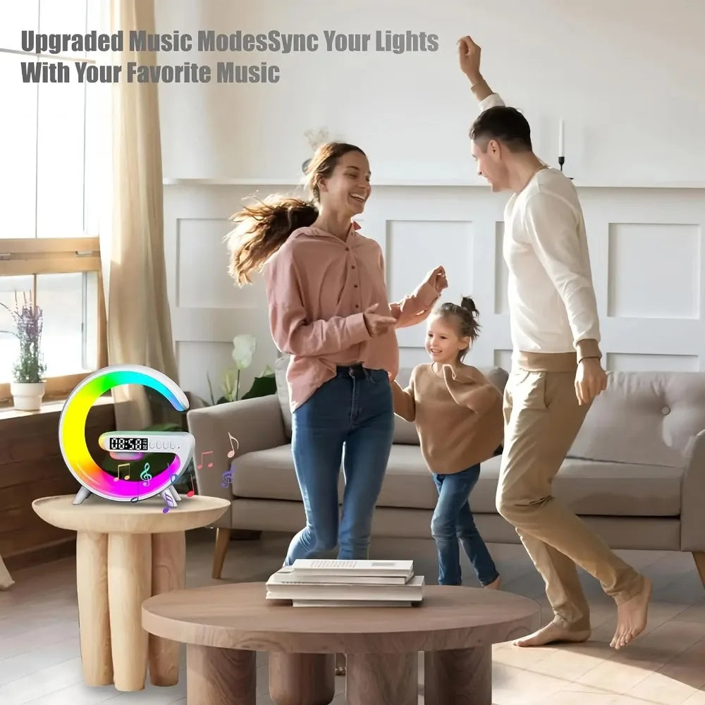 Multifunction 4-in-1 Wireless Charging Lamp