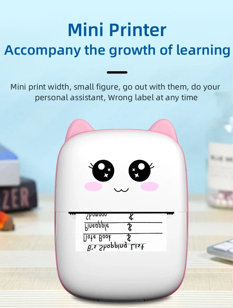Mini Portable Thermal Printer for Android/iOS