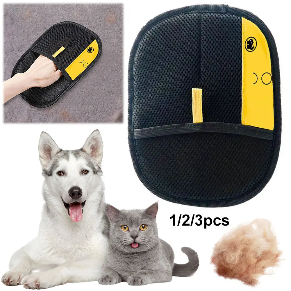 Pet Hair Remover Gloves - Cats & Dogs
