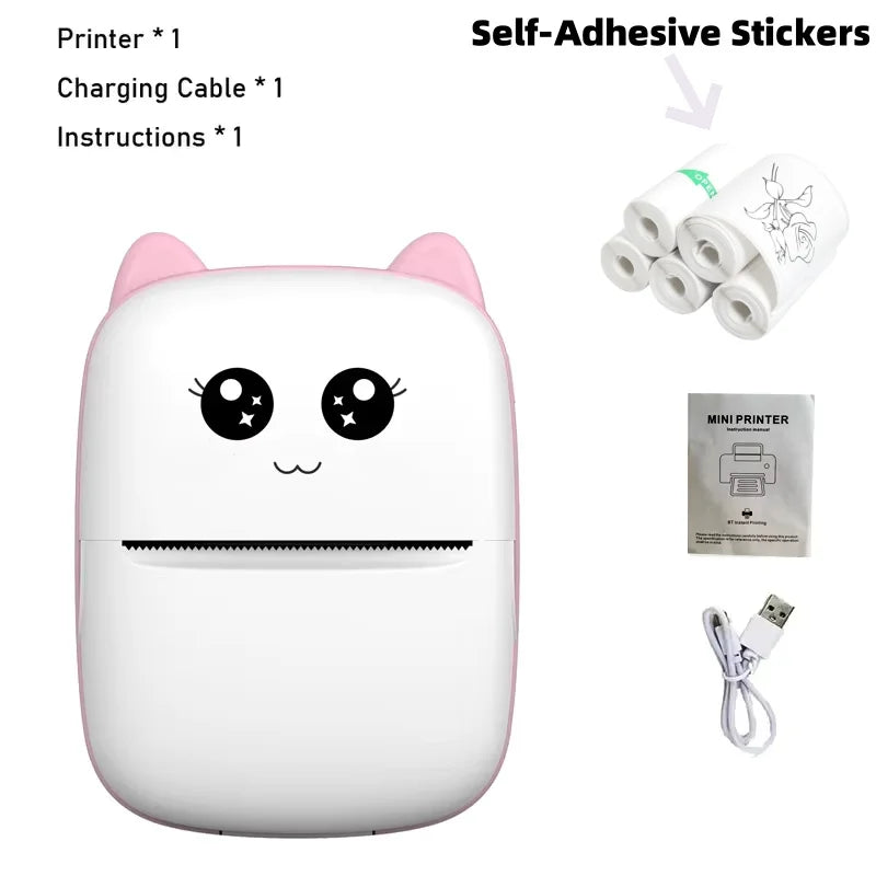 Mini Portable Thermal Printer for Android/iOS