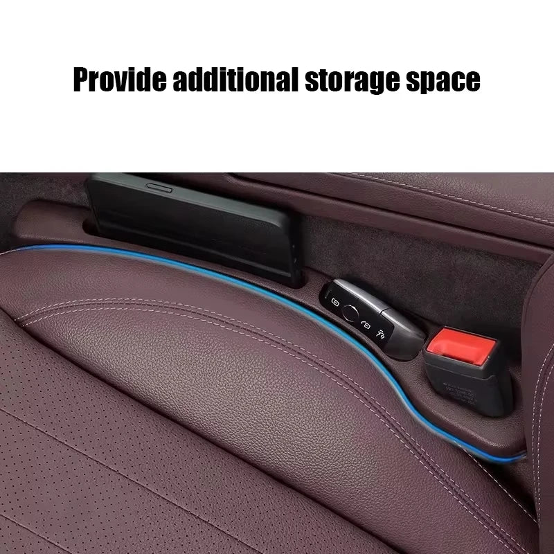 2-Piece Universal Car Seat Gap Filler Organizer