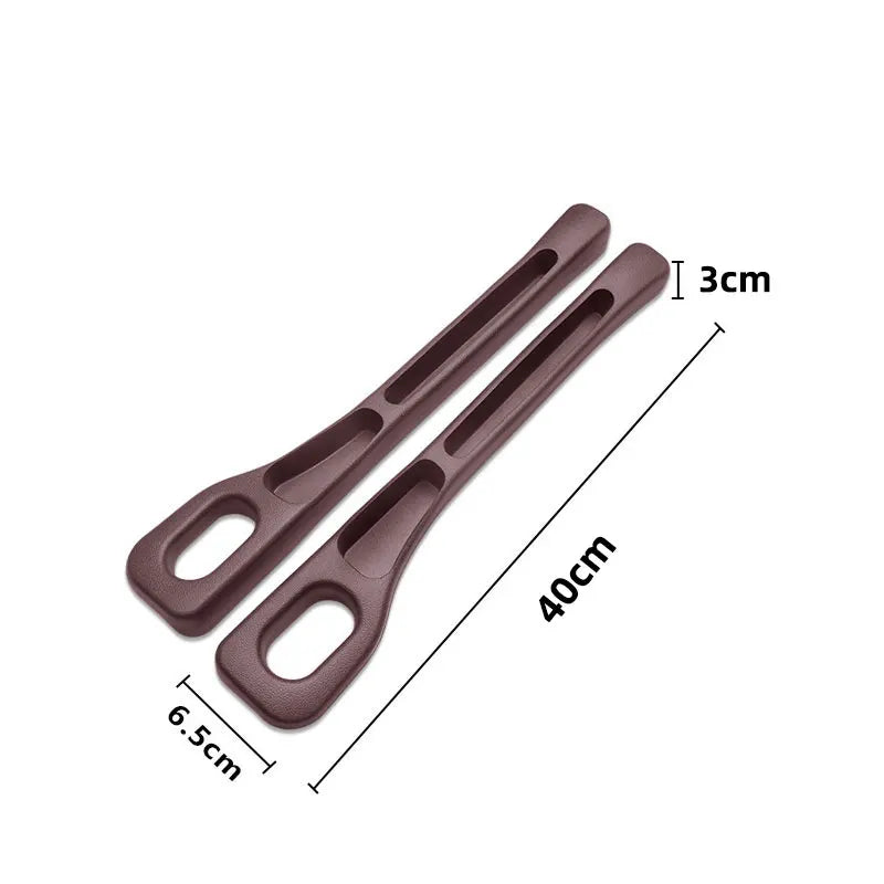 2-Piece Universal Car Seat Gap Filler Organizer
