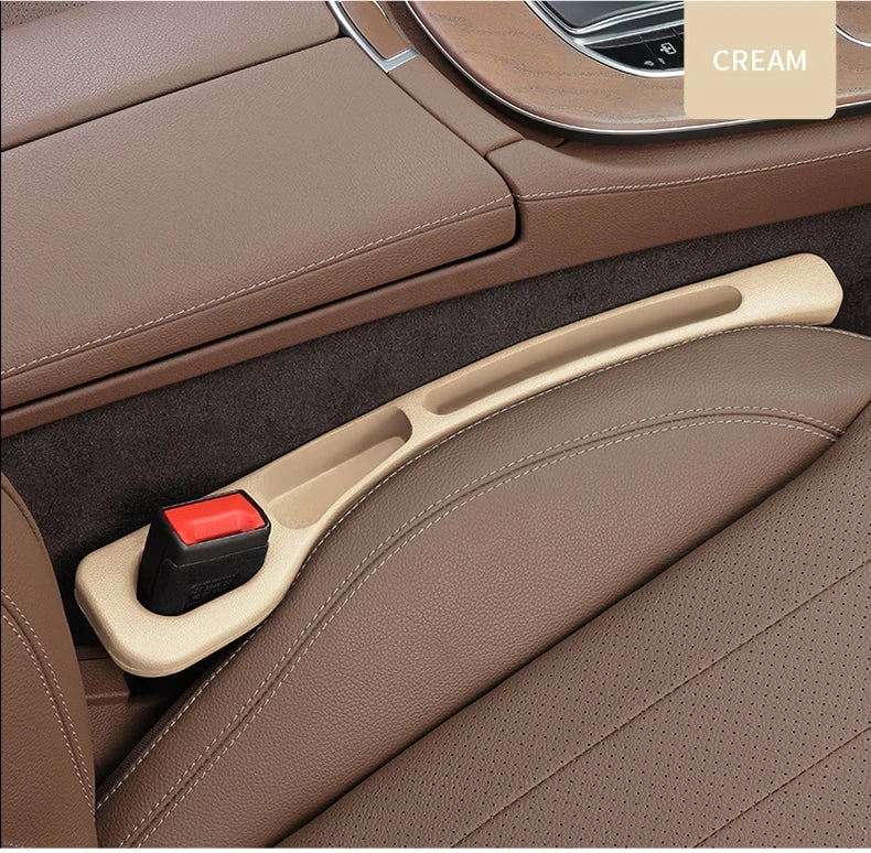 2-Piece Universal Car Seat Gap Filler Organizer