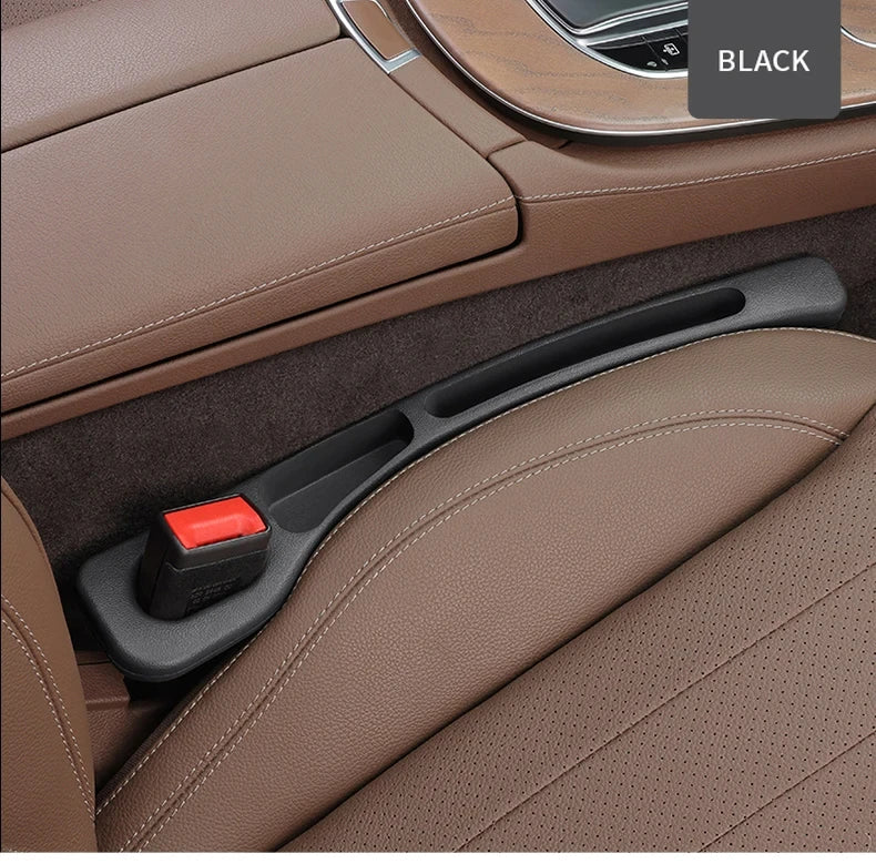 2-Piece Universal Car Seat Gap Filler Organizer
