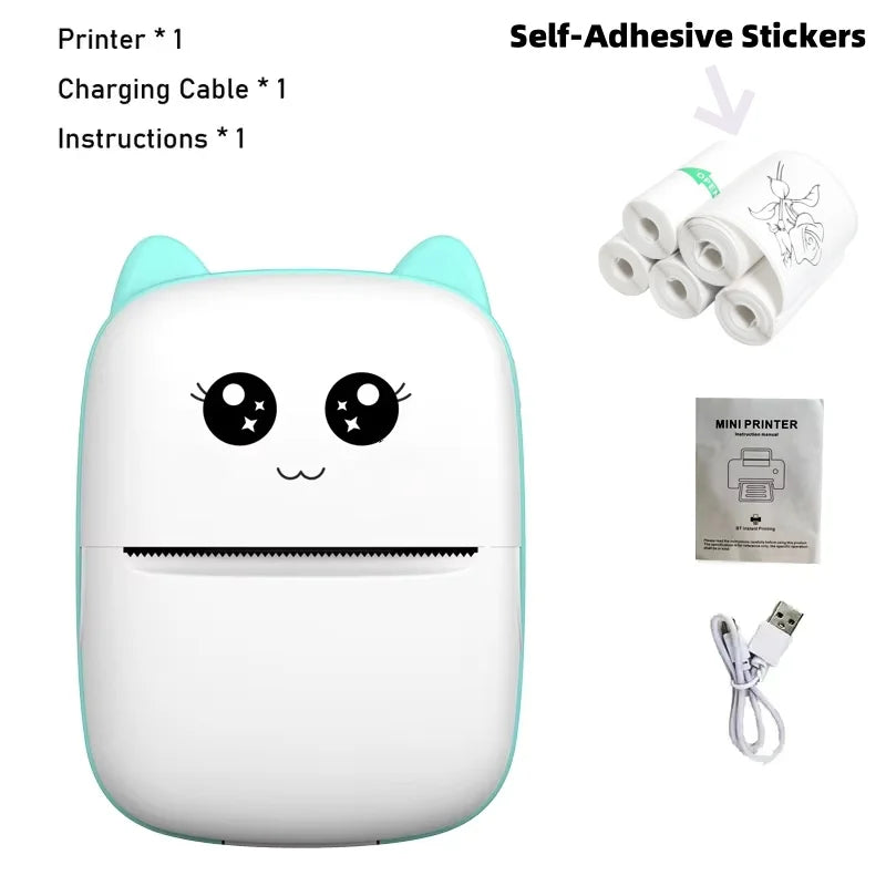 Mini Portable Thermal Printer for Android/iOS