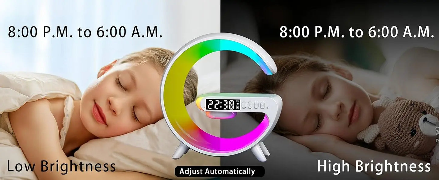 Multifunction 4-in-1 Wireless Charging Lamp