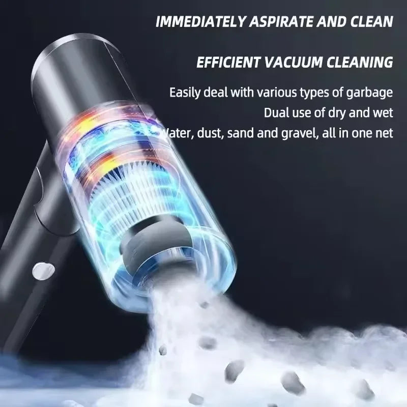 Portable 2-in-1 Wireless Vacuum Cleaner