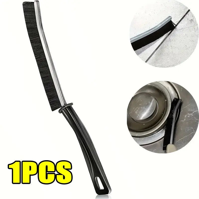 Hard-Bristled Crevice Cleaning Brush