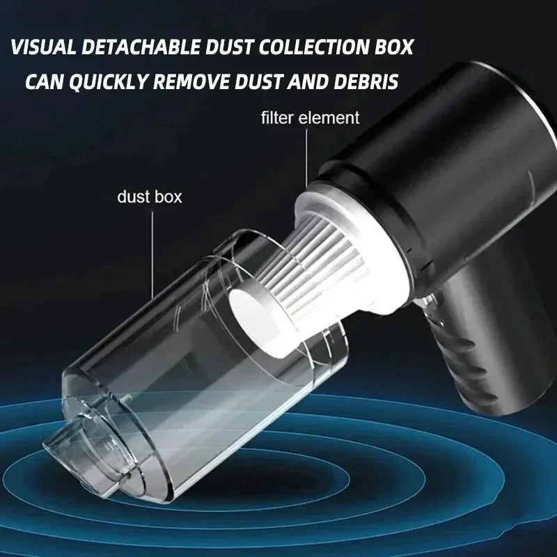 Portable 2-in-1 Wireless Vacuum Cleaner