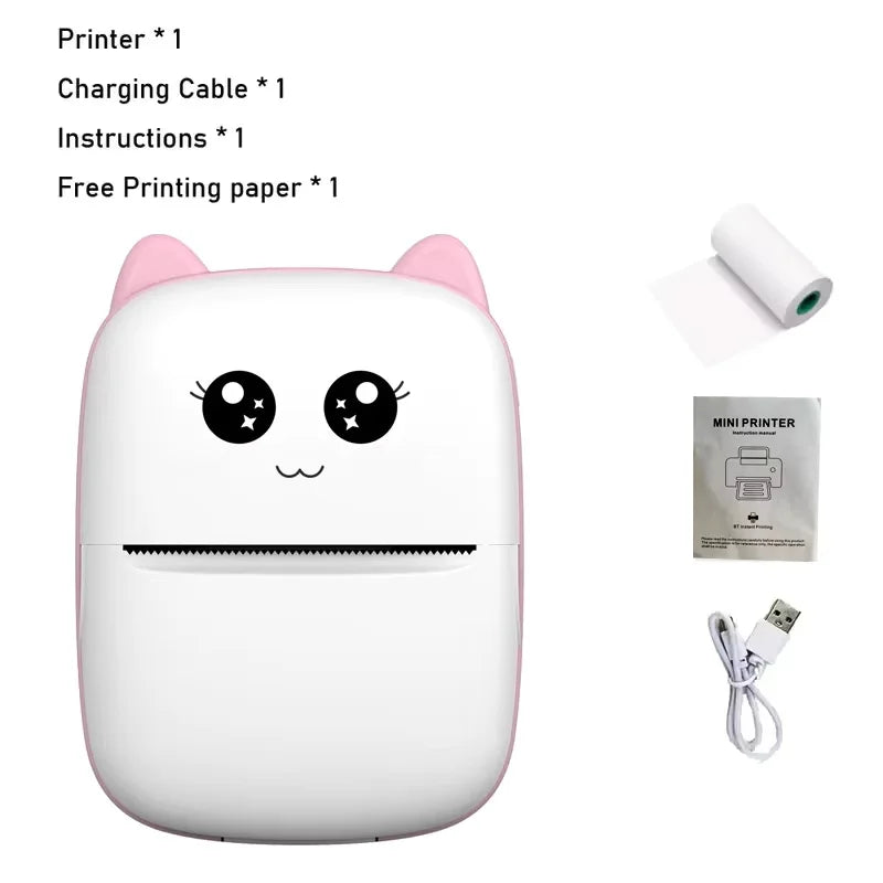 Mini Portable Thermal Printer for Android/iOS