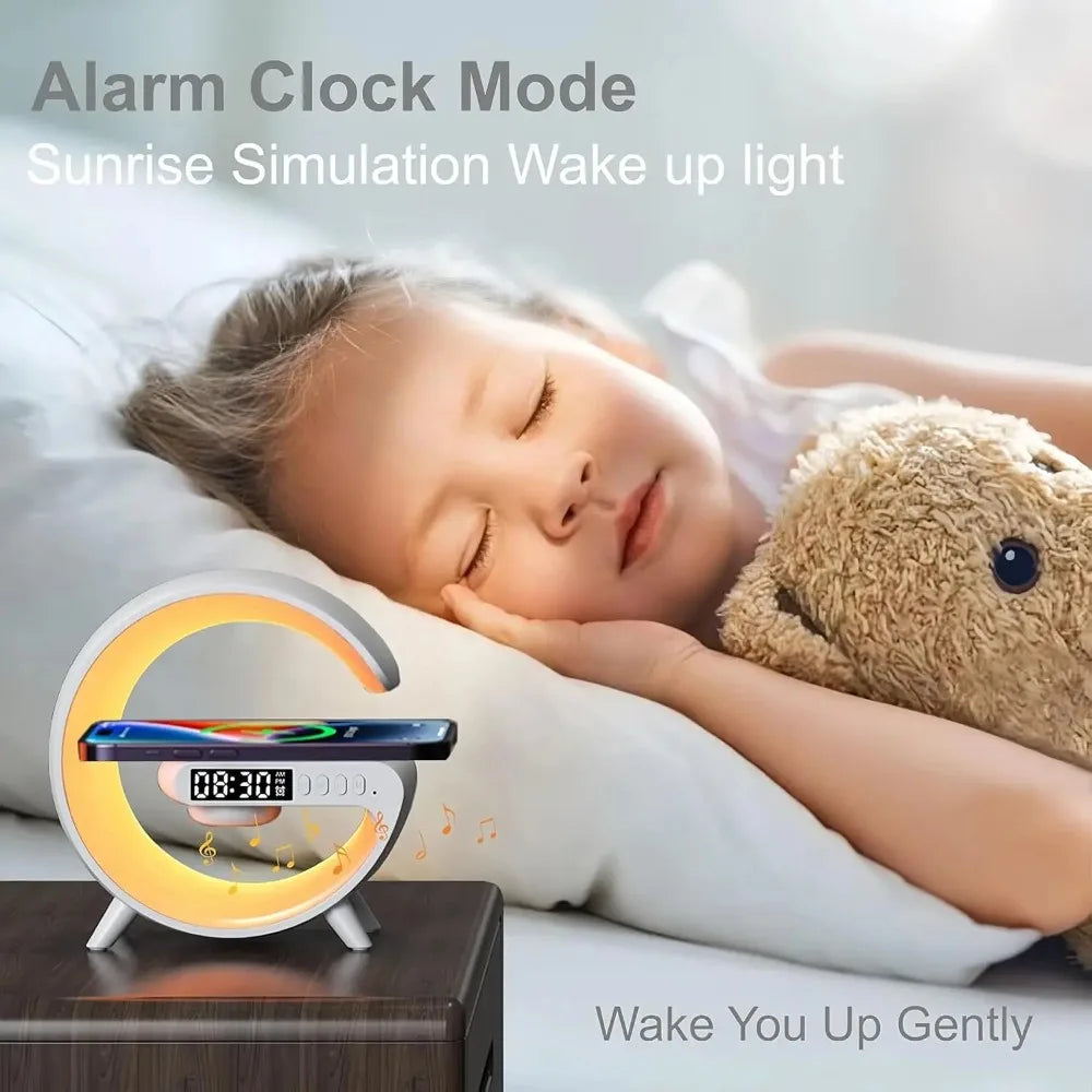Multifunction 4-in-1 Wireless Charging Lamp