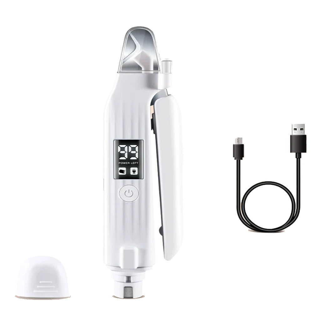 2-in-1 Pet Nail Clipper & Grinder with LED Light