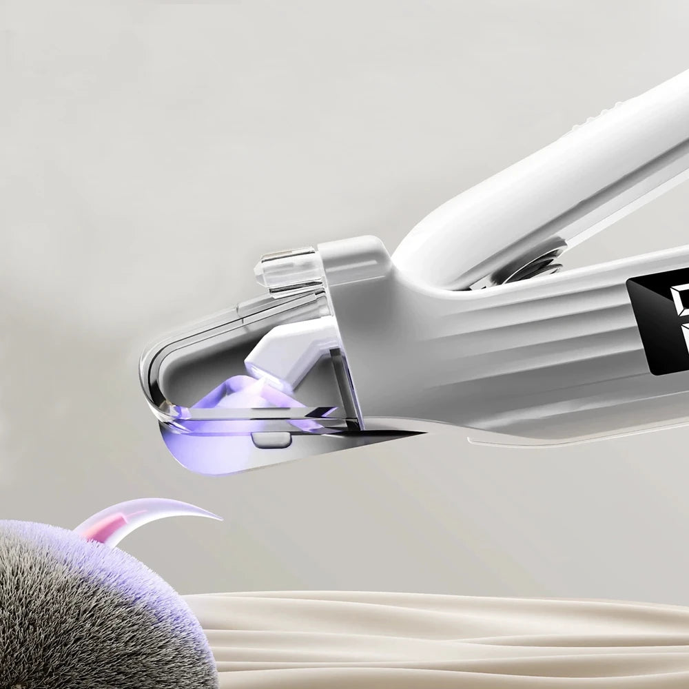 2-in-1 Pet Nail Clipper & Grinder with LED Light
