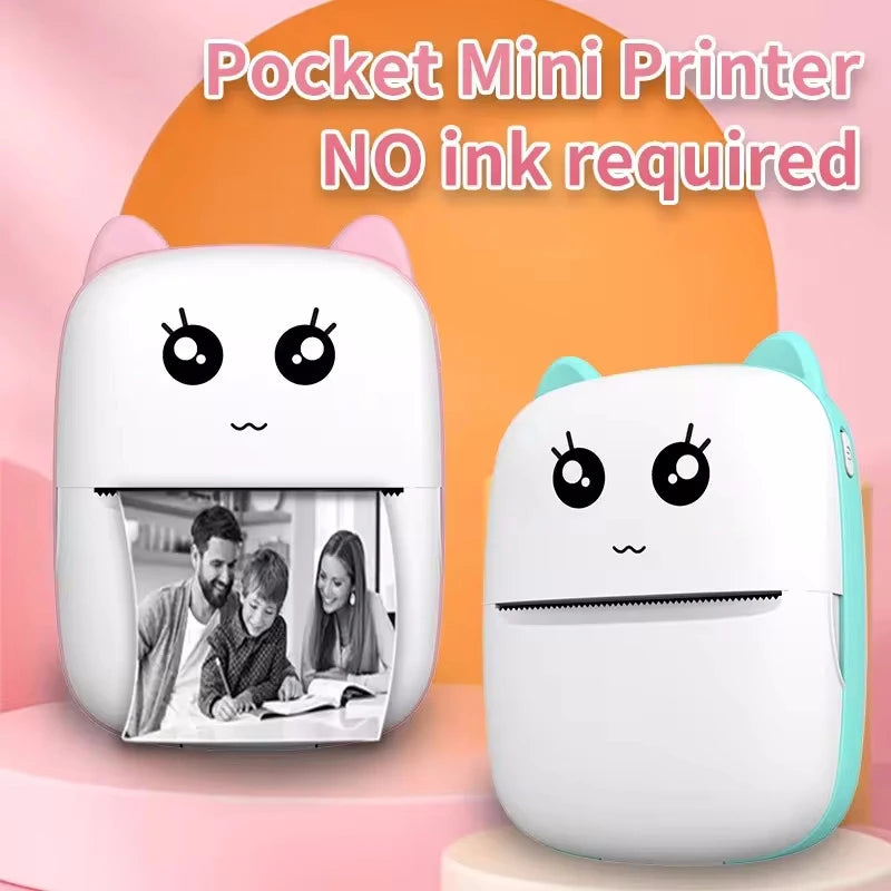 Mini Portable Thermal Printer for Android/iOS