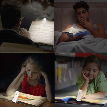 Clip Book Light — Clip-On, Rechargeable Reading Light