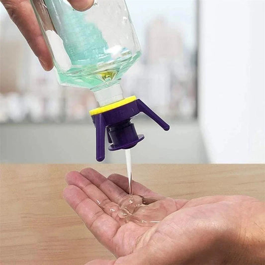 Inverted Bottle Cap 3-Pack – Leakproof Refill Caps for Kitchen & Bathroom Bottles