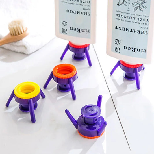 Inverted Bottle Cap 3-Pack – Leakproof Refill Caps for Kitchen & Bathroom Bottles
