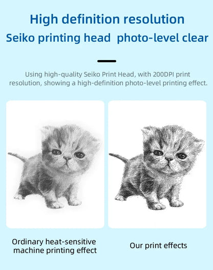 Mini Portable Thermal Printer for Android/iOS