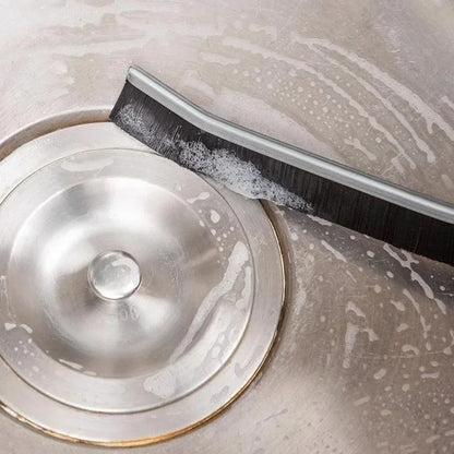 Hard-Bristled Crevice Cleaning Brush