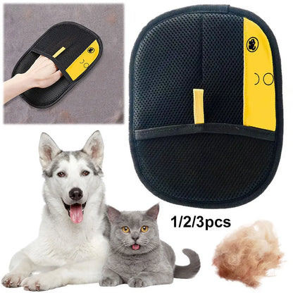 Pet Hair Remover Gloves - Cats & Dogs