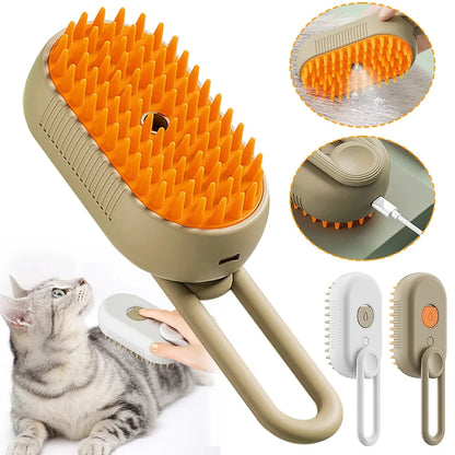 3-in-1 Steam Brush for Pets