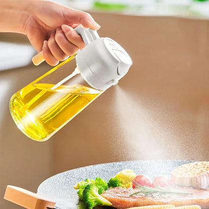 2-in-1 Oil Sprayer & Pourer Bottle
