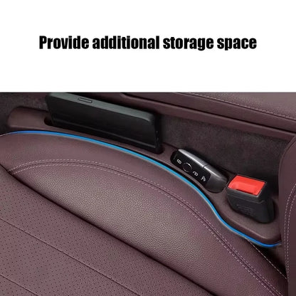 2-Piece Universal Car Seat Gap Filler Organizer