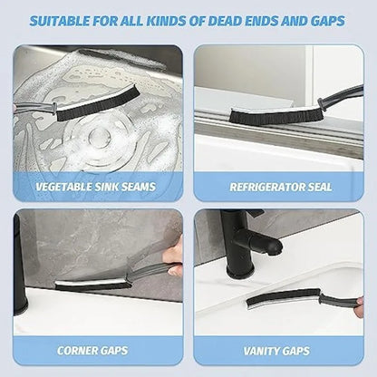 Hard-Bristled Crevice Cleaning Brush