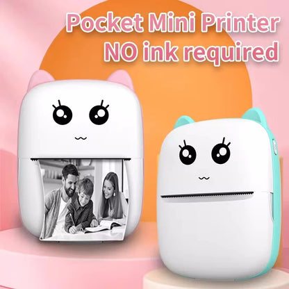 Mini Portable Thermal Printer for Android/iOS